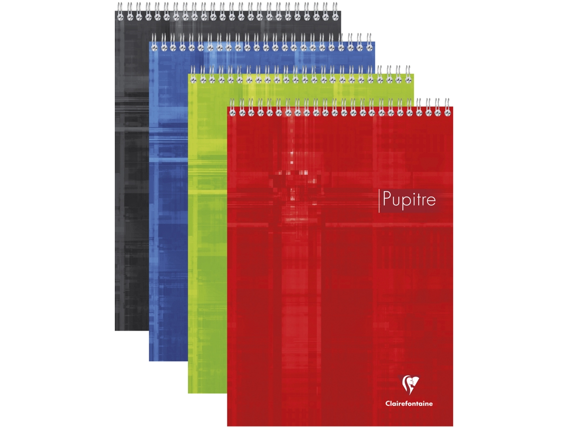 Bloc de Notas Espiral CLAIREFONTAINE Pupitre Din A4 Cuadrado