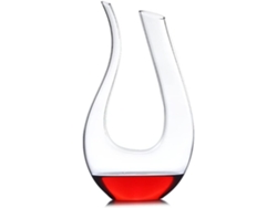 Elegante decantador de cristal, atractiva copa de vidrio sin plomo para mejorar la aireación del vino, regalo ideal para ocasiones especiales Kofihety