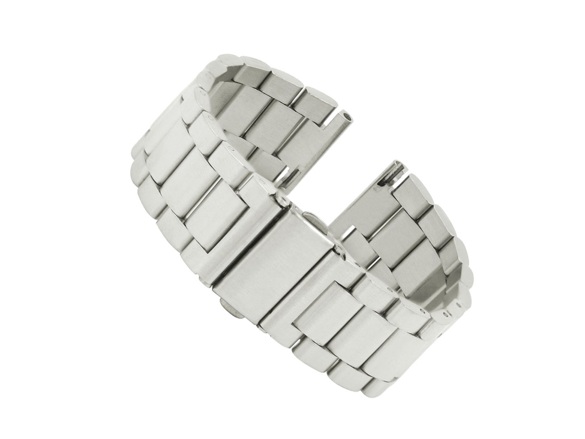 Pulsera De Acero Inoxidable De 38 Mm Para Iwatch (repuesto, Plata Elegante)
