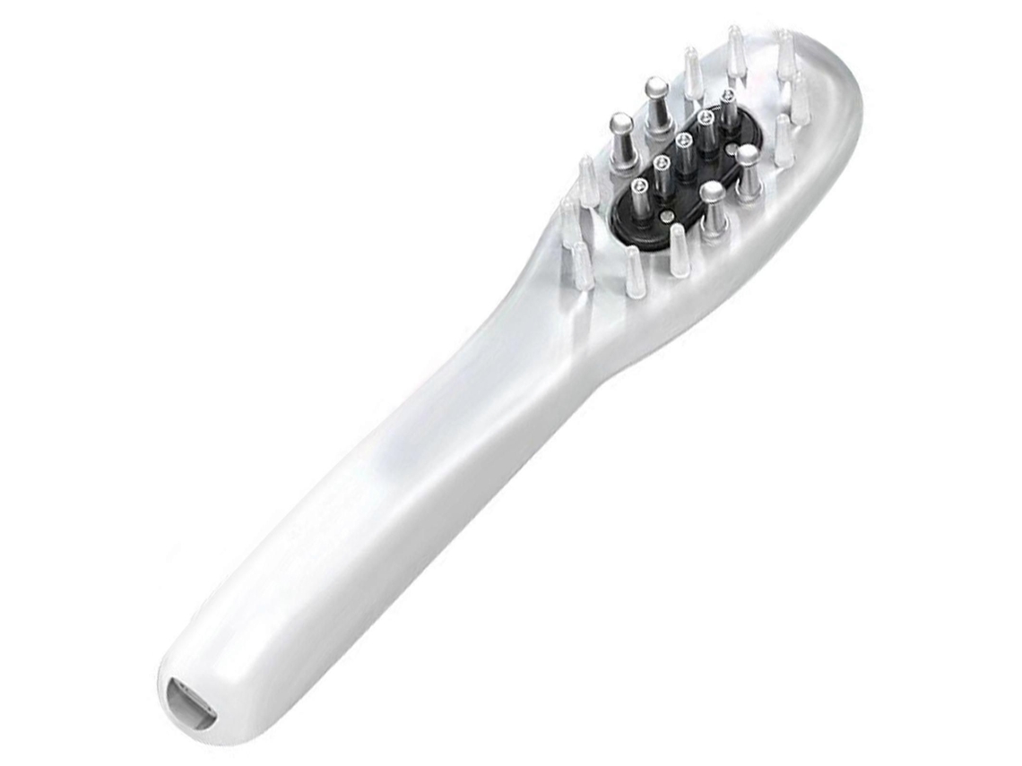 Cepillo para el crecimiento del cabello GOKOCO 3 en 1 con terapia de luz roja/azul y aplicador de aceite para hombres y mujeres.