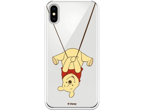 Funda Apple iPhone XS LA CASA DE LAS CARCASAS Winnie The Pooh (Transparente)