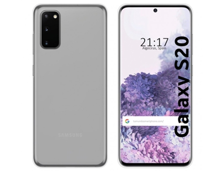 Carcasa Samsung Galaxy S20 TUMUNDOSMARTPHONE Silicona Transparente