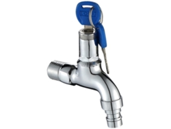 Grifo Anti-robo Exterior De Latón Bloqueable Para Lavadora Jardín Baño Alquiler Resistente A Corrosión Inoxidable