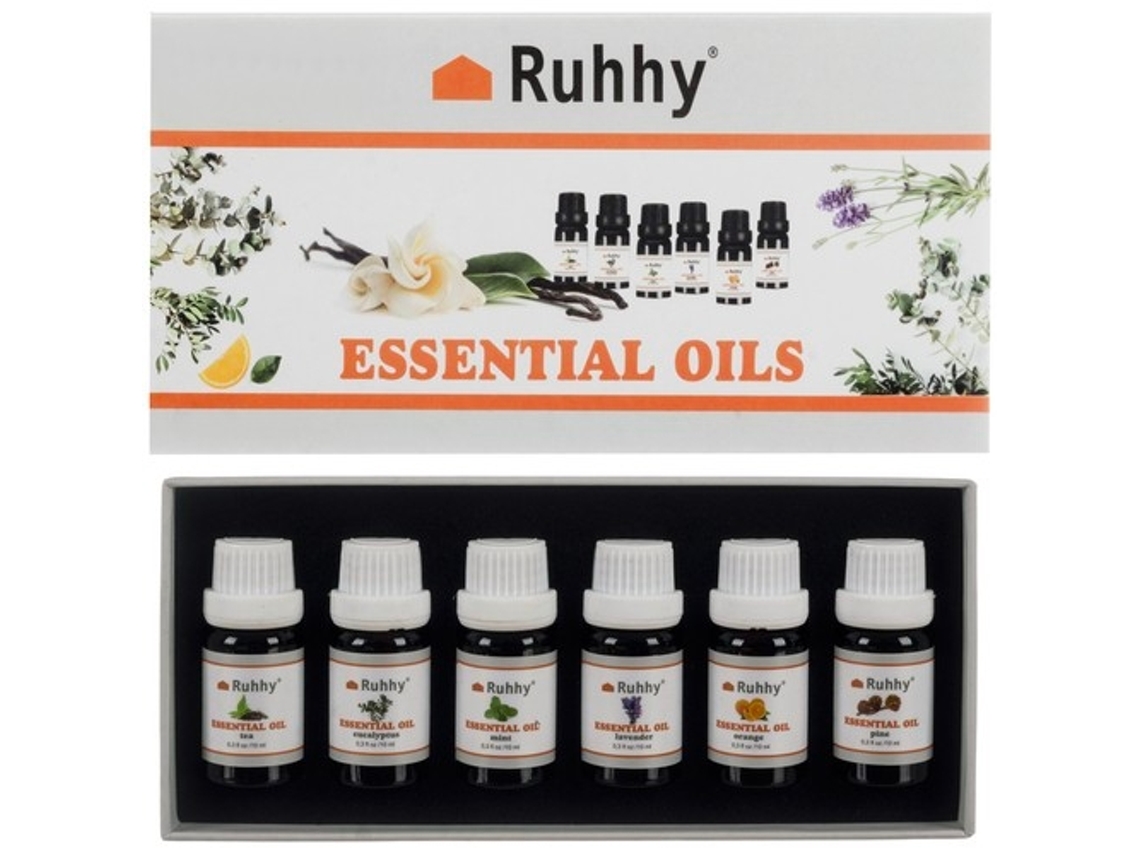 Aceite esencial - set de 6 pcs. 10ml RUHHY 21939