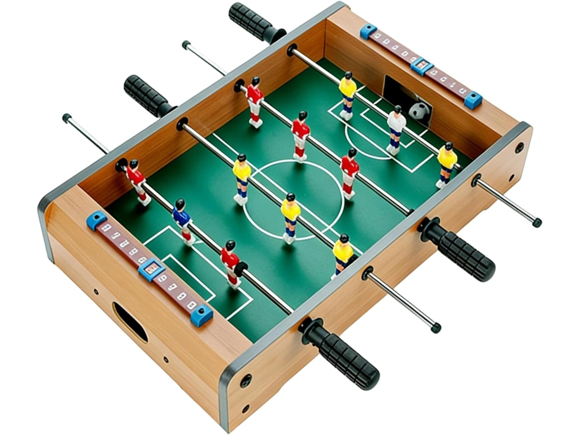 El juego de futbolín SFUSHOS para familias mejora la coordinación.