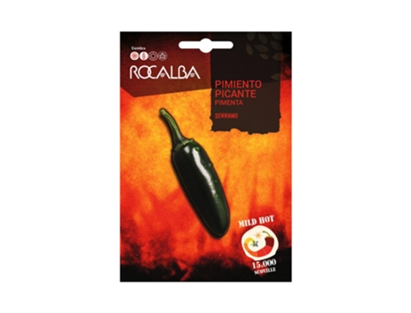 Semente de Pimenta Serrano ROCALBA 500G