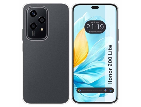Funda Gel Lite para Honor, Huawei 200 Lite 5G TUMUNDOSMARTPHONE Transparente