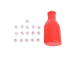 Kit De Dados De Billar Digital Con Botella Mezcladora, 16 Piezas, Accesorio De Plástico Para Juegos De Billar