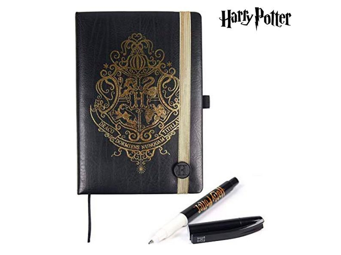 Juego de Papelería Harry Potter Negro 2 Piezas