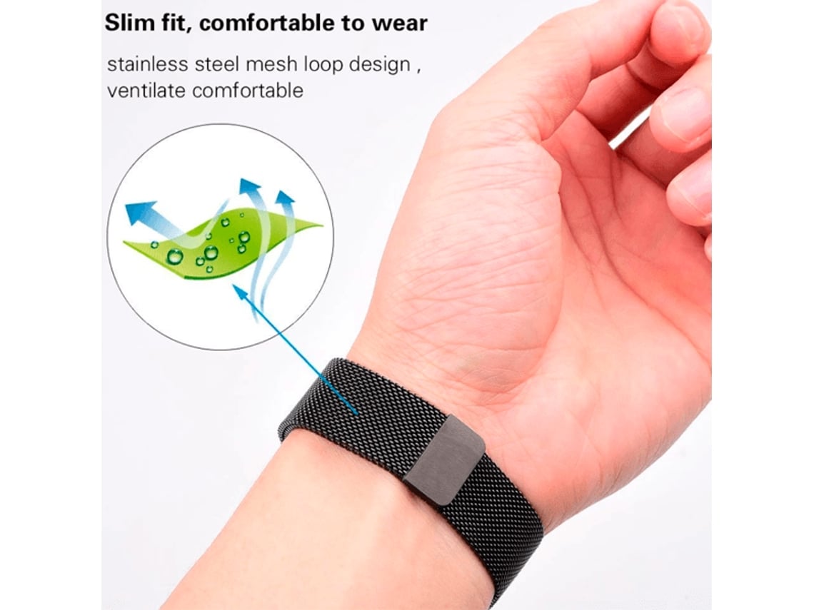 Pulsera Milanesa con Cierre Magnético para Suunto Fitness Oro