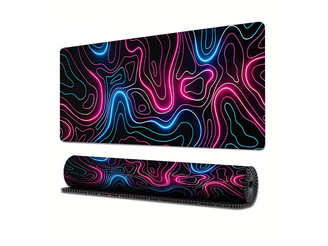 Alfombrilla De Ratón Gaming Xxl Antideslizante - Mousepad Para Teclado Y Escritorio - 80x30x0,3cm