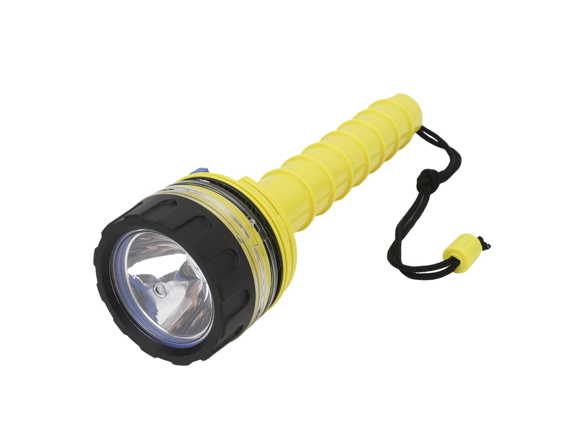 Jinwei-2026linterna Submersible Impermeable Led Antideslizante Para Buceo Acampada Amarilla