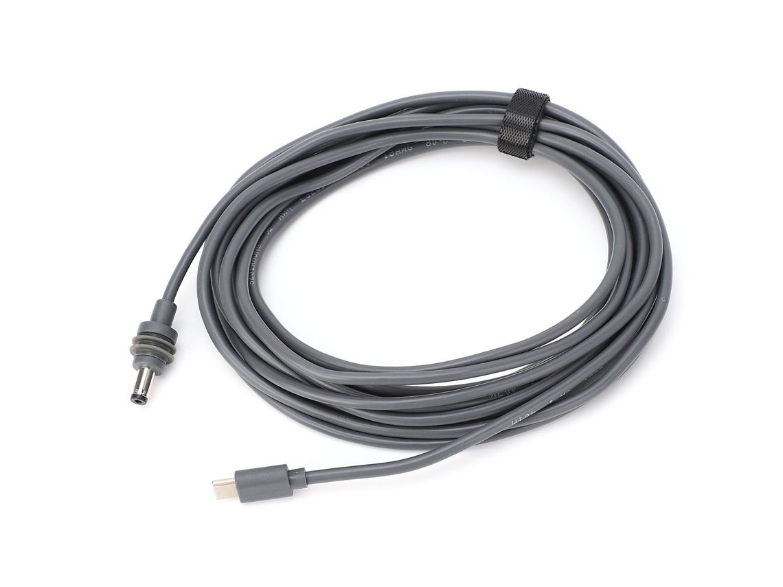 Cable De Alimentación Usb C A Dc Para Antena Mini Parabólica 100w Jack Impermeable 2m 6.56ft Fuente Pd 65w+