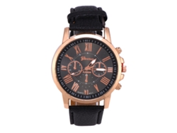 Relógio De Pulso Feminino Lvpai Analógico Com Movimento De Quartzo E Dial Redondo Dourado