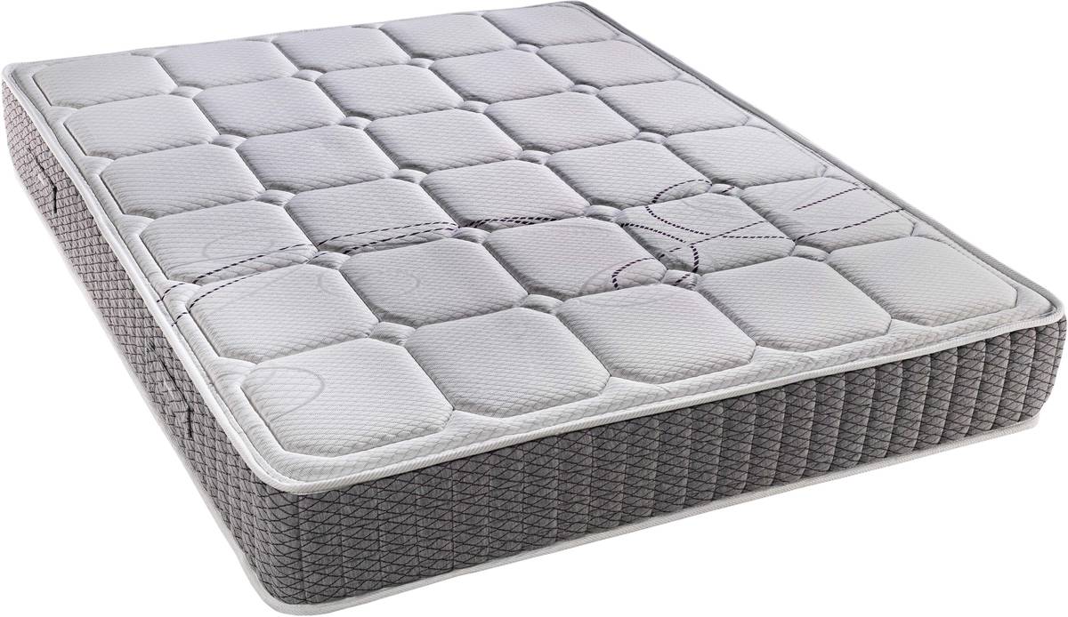 Troas 27 Cm 150x200 pikolin muelles ensacados visco firmeza alta reversible calidad 3 años garantía blanco 150x200x27 colchones