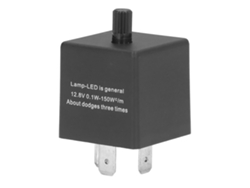 Relé Intermitente Led Ajustable, Abs, Portátil, Impermeable, De 3 Pines, Para Coche, 12v 10a Cf13 Kt