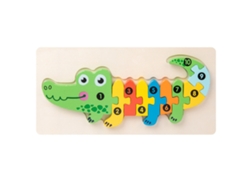 Ats-puzzle De Emparejamiento 3d De Madera: Juego Educativo E Interesante Para Fiesta En Casa Tipo 2