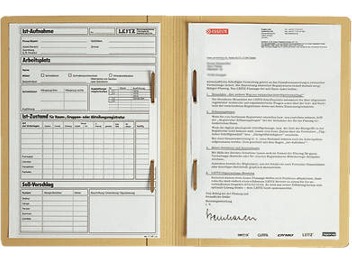 Carpeta LEITZ 30300011 (Amarillo - A4 - 25x32cm)