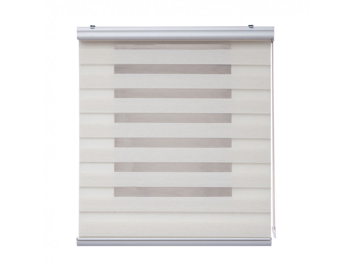 Estor Noche y Día Plus com Acabados de Aluminio STORESDECO (250 x 200 cm - Beige)