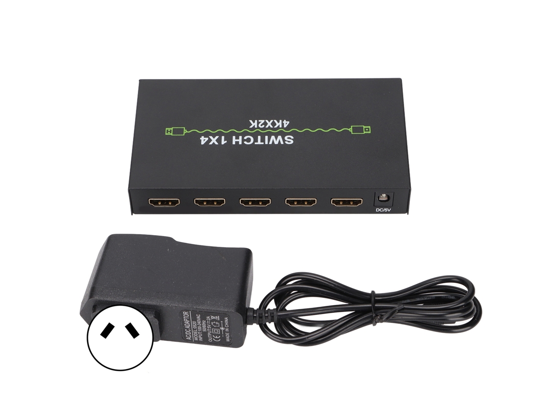 Divisor High Definition Multimedia Interface 1 Para 4 Saída 4k Estável Hdcp 1.4 Compatível Com Ps4 Appletv