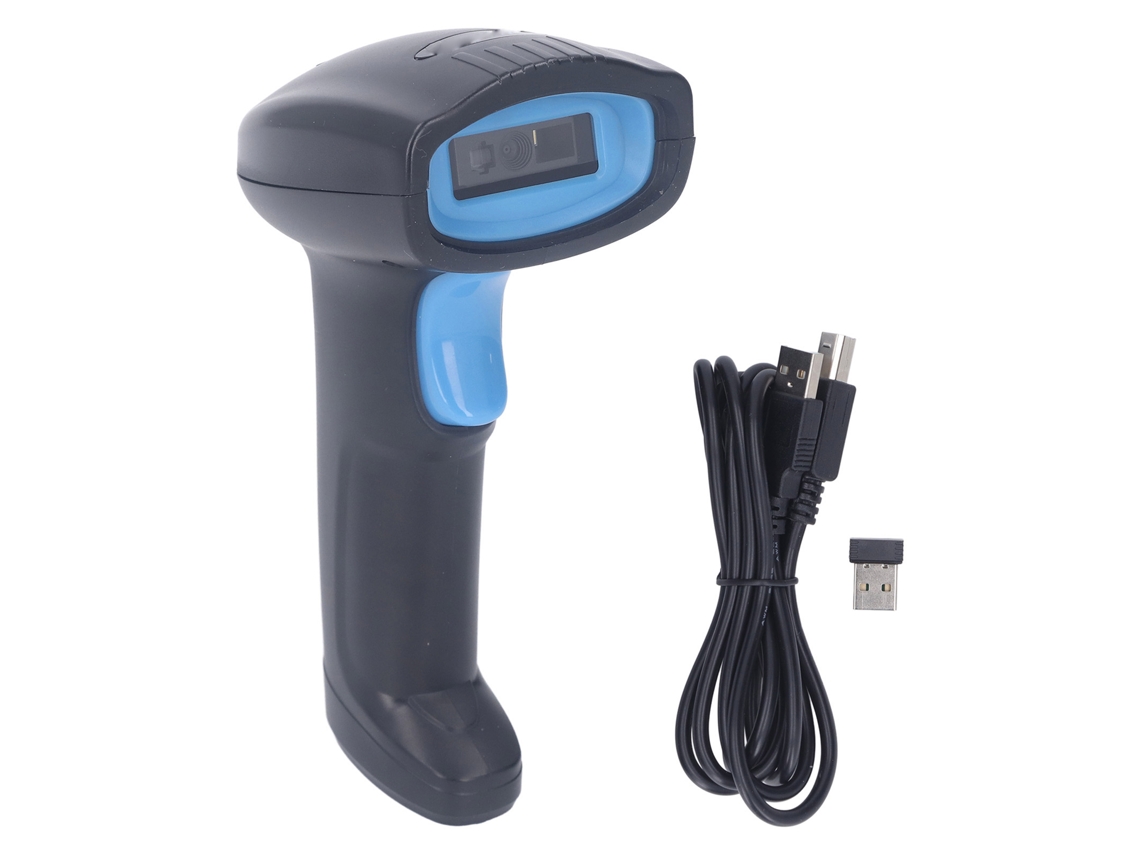 Lector De Códigos De Barras 2d Portátil Inalámbrico Bluetooth 2.4g Usb - Escáner Automático De Códigos Qr 1d Y 2d