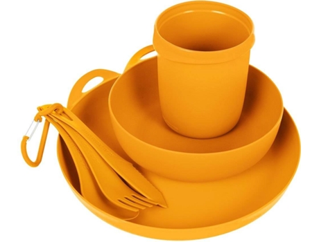 Utensilio de Cocina para Camping SEA TO SUMMIT Delta Camp Set Bowl Plate. Mug. Cutlery (Plástico, Polipropileno, Malla)
