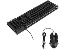 Teclado Y Combo Para Juegos De 104 Teclas Con Retroiluminación Led, Conjunto D500