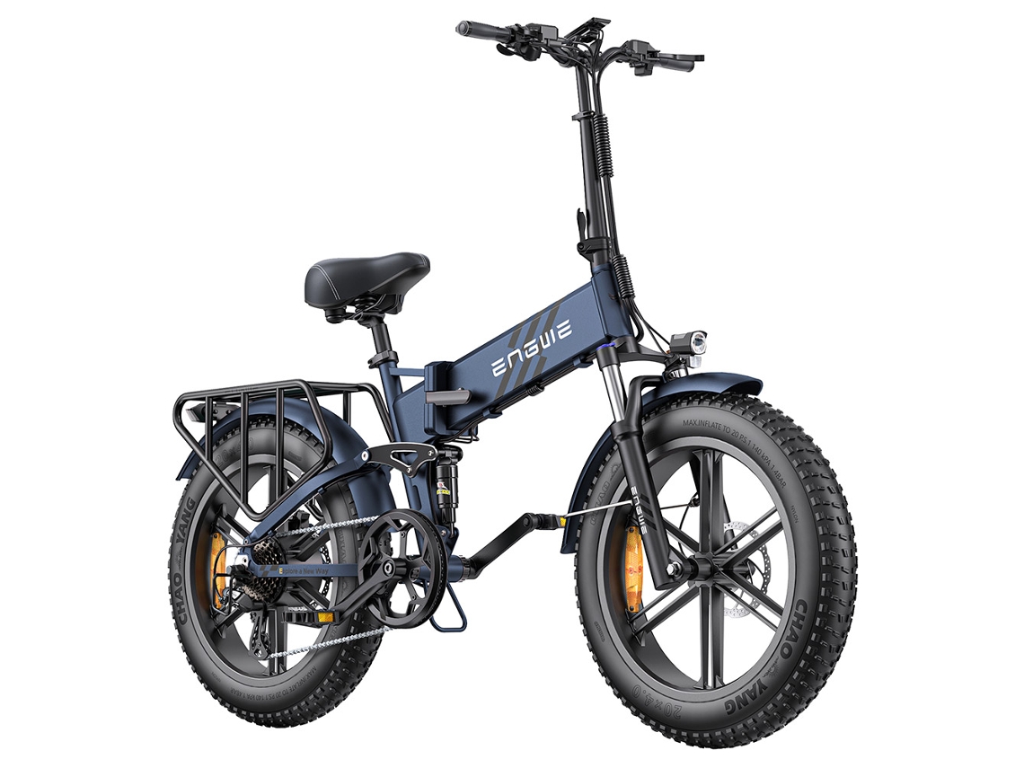Bicicleta eléctrica ENGWE ENGINE Pro 2.0 75Nm Torque 25km/h Shimano 8 velocidades Azul