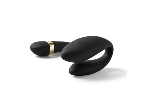 Vibrador para Pareja LANGLOYS Eros (Negro)