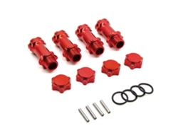 Gold17mm Extended Connector Coupler For Zd Racing Hsp 1/8 Rc Car Parts