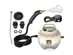 Limpiador a vapor de alta temperatura y alta presión, 1500 W, 1000 ml, 6 modos ajustables para limpieza de cocina y coche, color beige Gertiz