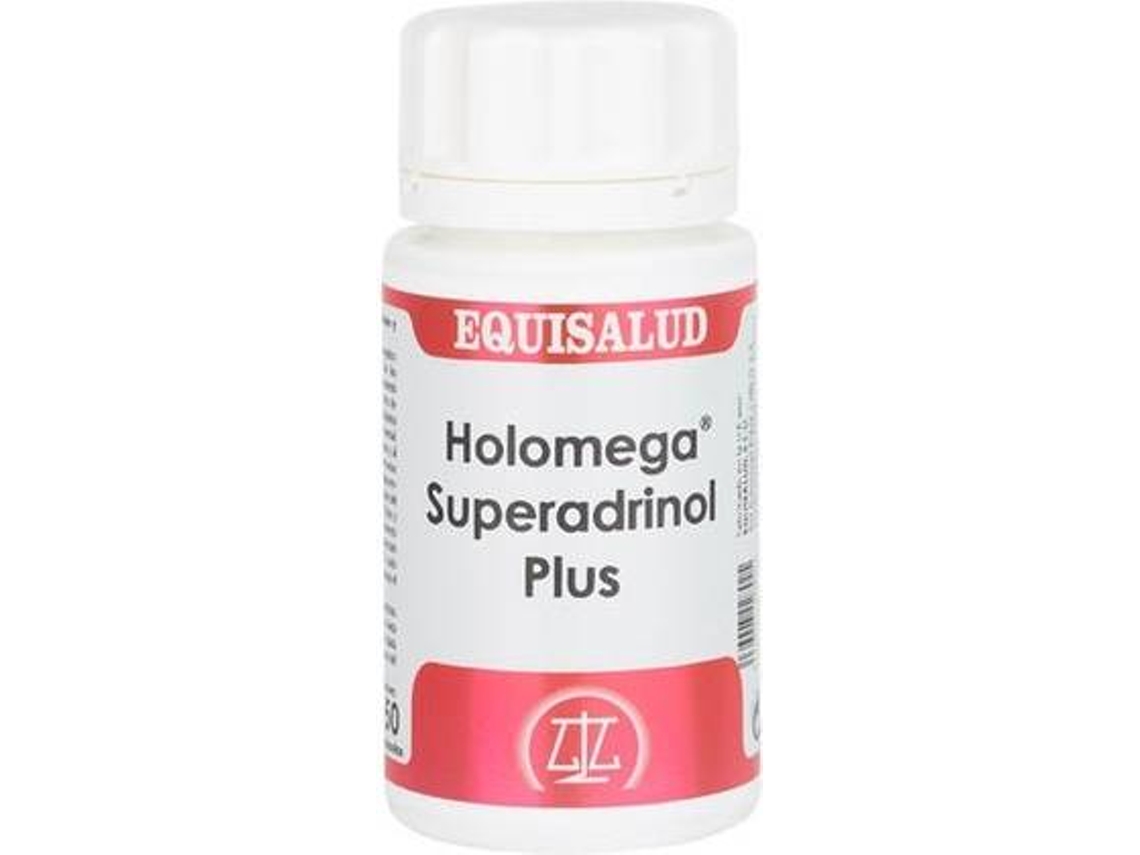 Complemento Alimentar EQUISALUD Superadrinol Mais Holomega (50 cápsulas)