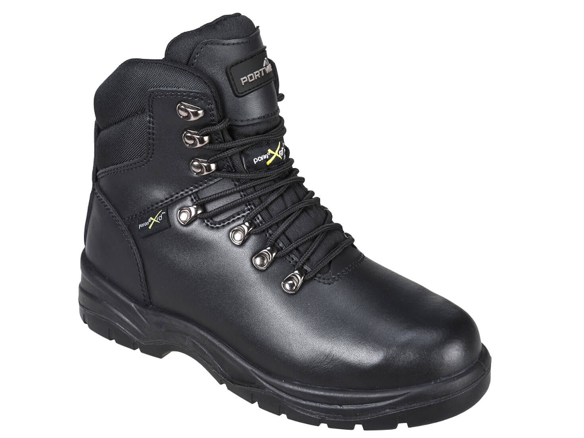 Bota de seguridad superior Portwest Compositelite Met Protector S3 M / Negro / 39