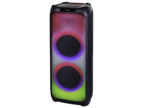 Altavoz Amplificado TREVI Xf 3400 Pro Fire Flame Mp3 Usb Microsd Entrada Aux Tws Función Bluetooth Triple Alimentación Karaoke TREVI