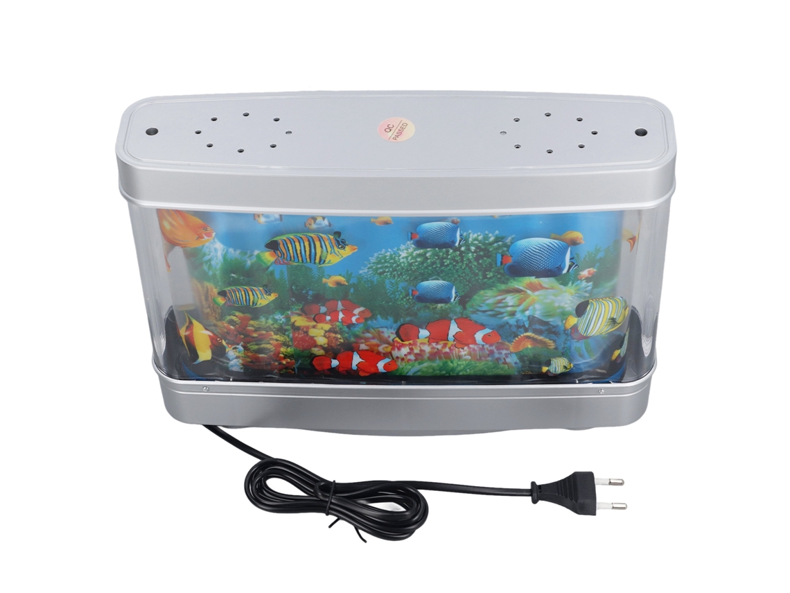 2026-lámpara De Acuario Led Artificial Decorativa Miniatura Luz Oceánica Para Hogar Oficina Niños, Enchufe Eu 220v