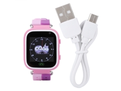 Reloj Inteligente Gps Para Niños De 1.44" Con Llamada Sos Y Alarma Anti-pérdida, Color Rosa