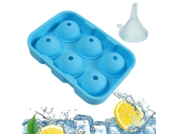 2026-molde De Hielo Redondo Para Whiskey Congelación Baking Artesanía Diseño De Velas Fácil De Llenar Y Limpiar