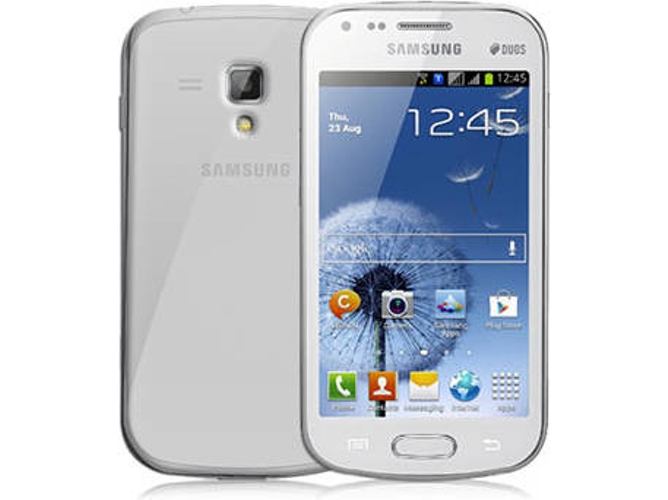 Carcasa Samsung Galaxy S Duos CELLY GELSKIN300 Blanco