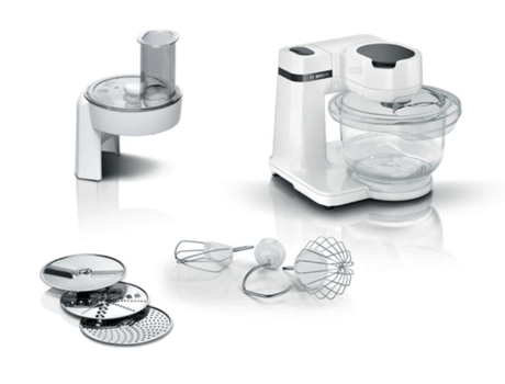 Bosch Serie 2 Mums2Tw01 Robot de Cocina 700 W 3,8 L Negro Blanco