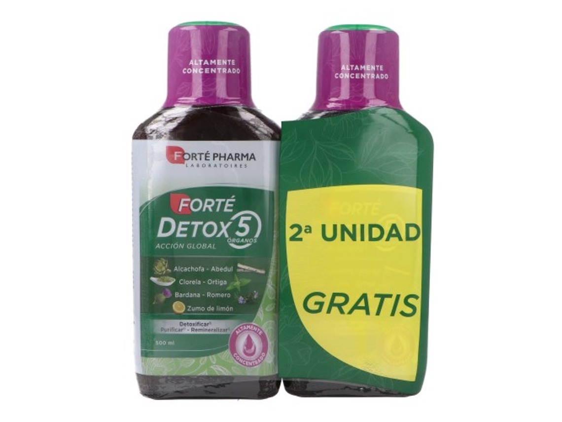 Té FORTÉ PHARMA Forté Detox Duplos Unidade % Desconto (500 ml)