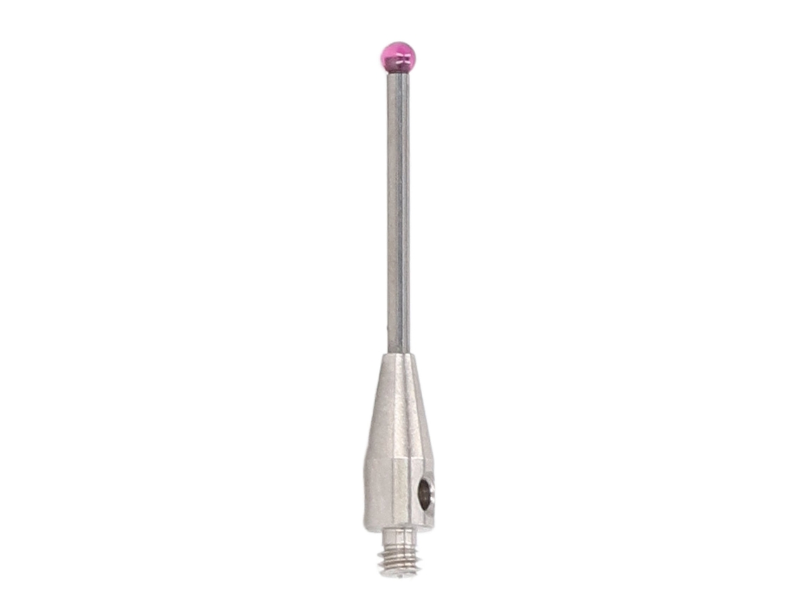 Punta Táctil Táctica Para Cmm Con Bola Roja Resistente Al Desgaste Y Varilla De Carburo De Tungsteno M2
