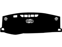 Parasol De Gamuza Para El Tablero Del Chevrolet Blazer 2019-2024 (marrón, Con Luces Advertencia)