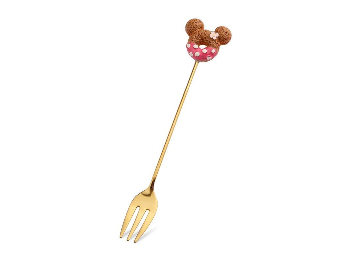 2026da-cucharas Y Tenedores De Postre Creativos De Acero Inoxidable Resistente Al Óxido 6 Piezas Doradas