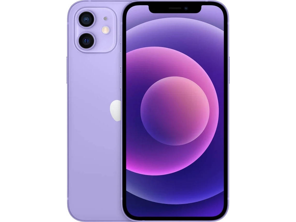 iPhone 12 APPLE (Reacondicionado Flippers Como Nuevo - 6.1'' - 128 GB - Morado)