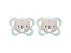 Chupete TIGEX 0-6M Koala Azul Silicona