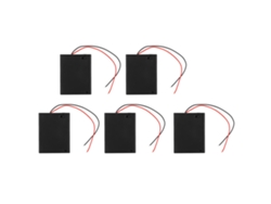 Caja Para 4 Pilas Aaa Con Interruptor De Encendido/apagado, 6 V, Cable De Plástico Aislado De 15 Cm, 5 Unidades.