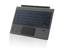 Teclado compatible con Surface Pro 3/4/5/6/7+ (clásico/retroiluminado) negro y gris