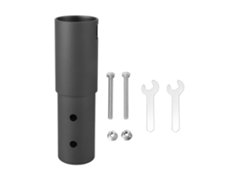 Adaptador Ajustable Para Antena Parabólica Starlink Con Soporte De Tubo De Aleación De Aluminio.
