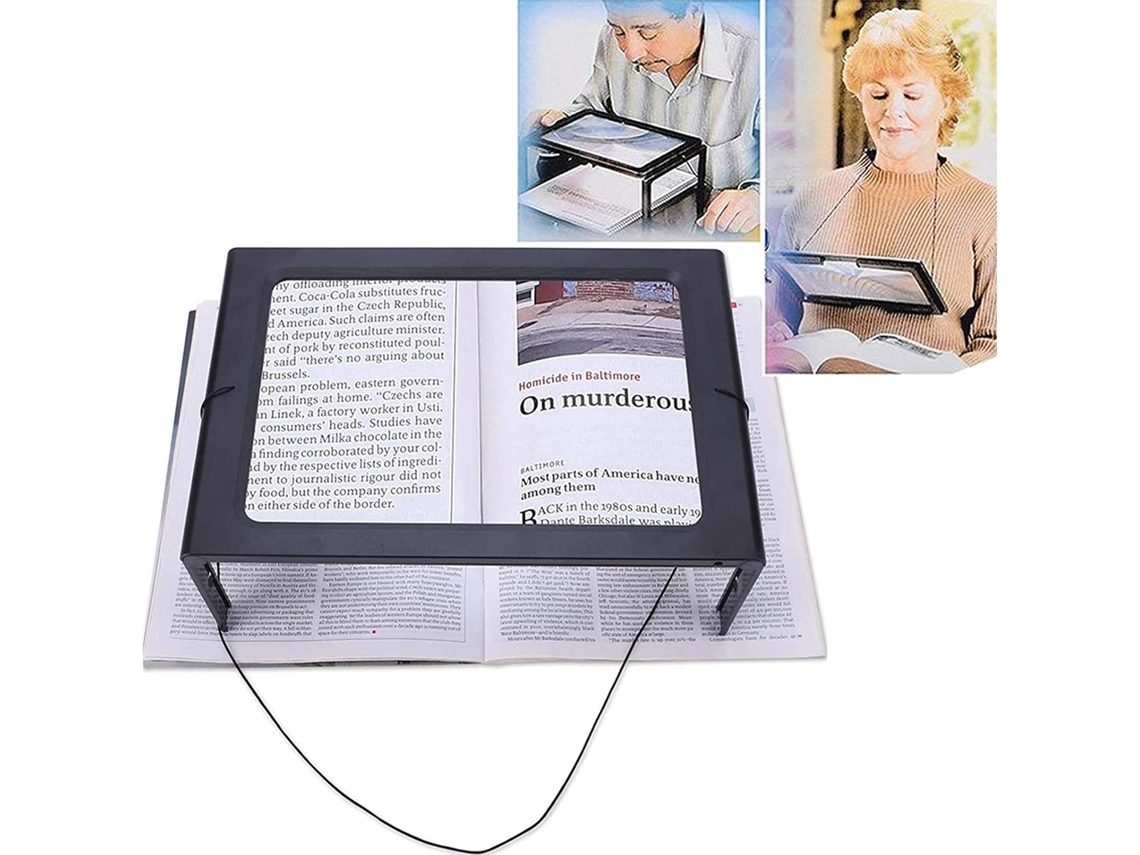 Lupa con luz LED RNEMITERY