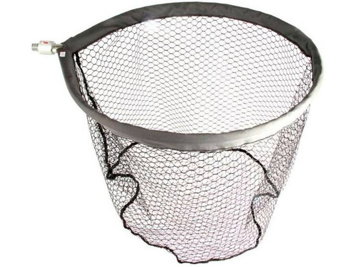 Sacadera AMIAUD Round Landing Net Head Rubber Net Plata